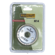 Aku bruska úhlová Procraft AG125B + 10x řezný, 4x lamelový, 5x brusný kotouče, rychloupínací matice | SAG125B-CD náhled