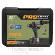 Aku šroubovák Procraft Industrial CD20B (1 baterie) | CD20B-1b náhled