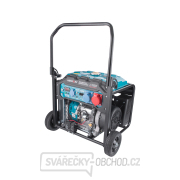 elektrocentrála digitální invertorová, 9kW, el. start, dálkové ovládaní, podvozek Náhled