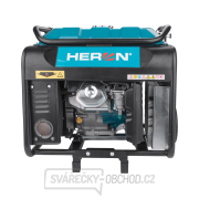 elektrocentrála digitální invertorová, 9kW, el. start, dálkové ovládaní, podvozek náhled