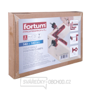 L-svorky rohové/90° sada 2ks, 140x140mm náhled