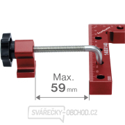 L-svorky rohové/90° sada 2ks, 140x140mm Náhled