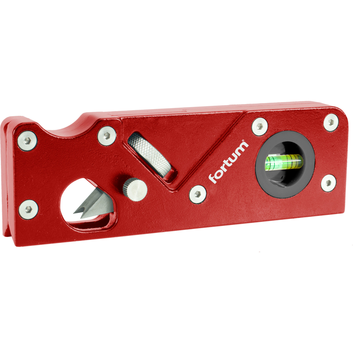 Fortum Hoblík na srážení hran nastavitelný, 2nožové profily (45° - R3mm/1/8) 4752104