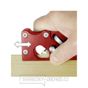 Hoblík na srážení hran nastavitelný, 2nožové profily (45° - R3mm/1/8