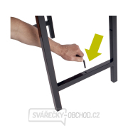 Stůl pracovní skládací, 100x60x80cm(d/š/v), nosnost až 100kg náhled