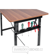 Stůl pracovní skládací, 100x60x80cm(d/š/v), nosnost až 100kg Náhled