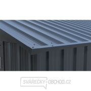 Riwall PRO RMCG 20x13 Anthracite kovová garáž 3,8 x 6 m se sedlovou střechou Antracit Náhled