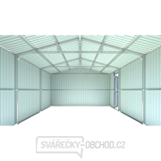 Riwall PRO RMCG 20x13 Anthracite kovová garáž 3,8 x 6 m se sedlovou střechou Antracit náhled