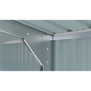 Riwall PRO RMCG 20x13 Anthracite kovová garáž 3,8 x 6 m se sedlovou střechou Antracit Náhled