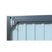 Riwall PRO RMCG 20x13 Anthracite kovová garáž 3,8 x 6 m se sedlovou střechou Antracit Náhled