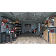 Riwall PRO RMCG 20x13 Anthracite kovová garáž 3,8 x 6 m se sedlovou střechou Antracit náhled