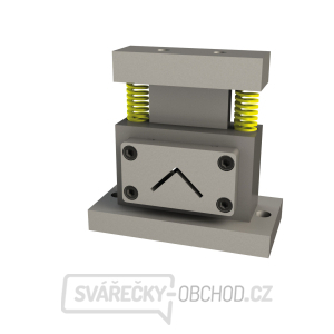 Děrovací nástroj pro stříhání L-profilů oceli max. 35 x 35 x 3 mm Děrovací nástroj pro stříhání L-profilů oceli max. 35 x 35 x 3 mm