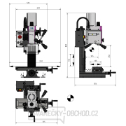Stolní frézka OPTImill MH 15 V Náhled