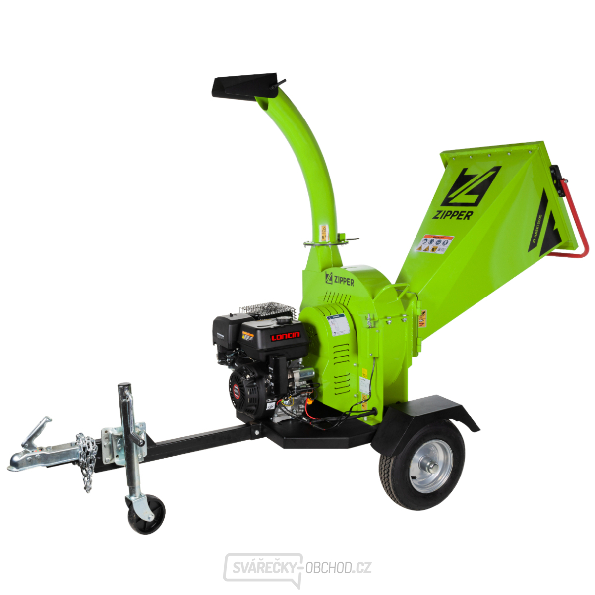 Benzínový drtič větví Zipper ZI-HAEK15000