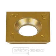 9 HM řezné destičky čtyřhranné 15x15 mm, Ti-b Náhled