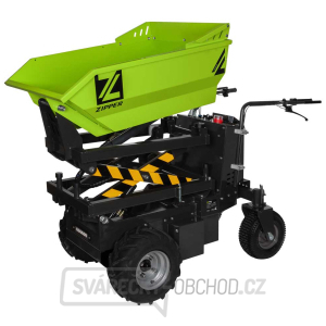 Elektrický miniDumper s hydraulickým systémem Zipper ZI-ED600HKS gallery main image