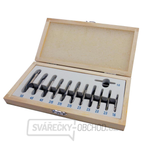 Sada středících vrtáků 12 ks, 1-5mm, metrický Sada středících vrtáků 12 ks, 1-5mm, metrický
