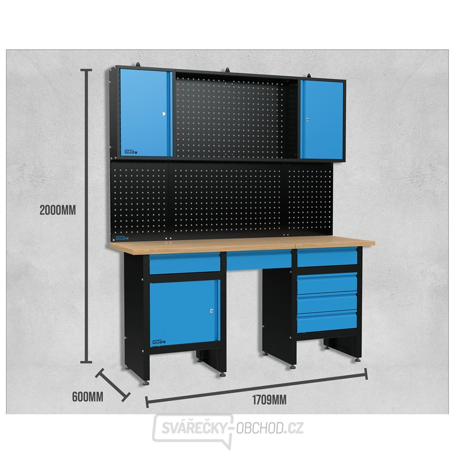 Dílenský nábytek GW 6/1 XL 
