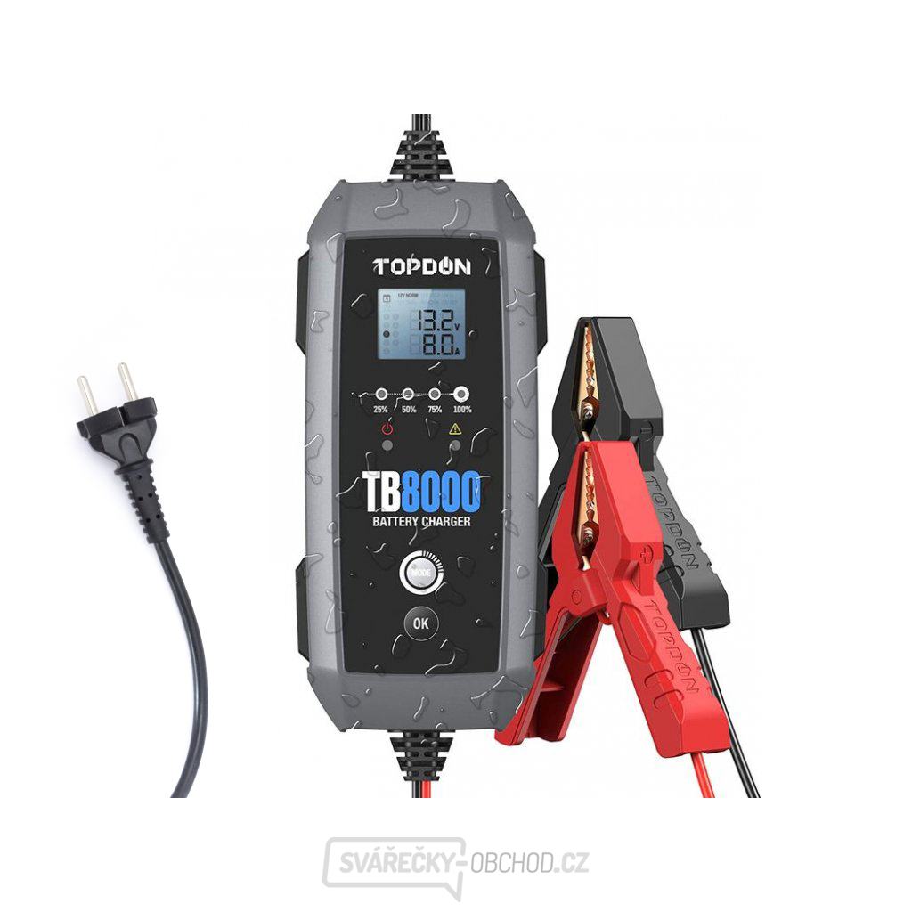 TOPDON Nabíječka autobaterie TB8000