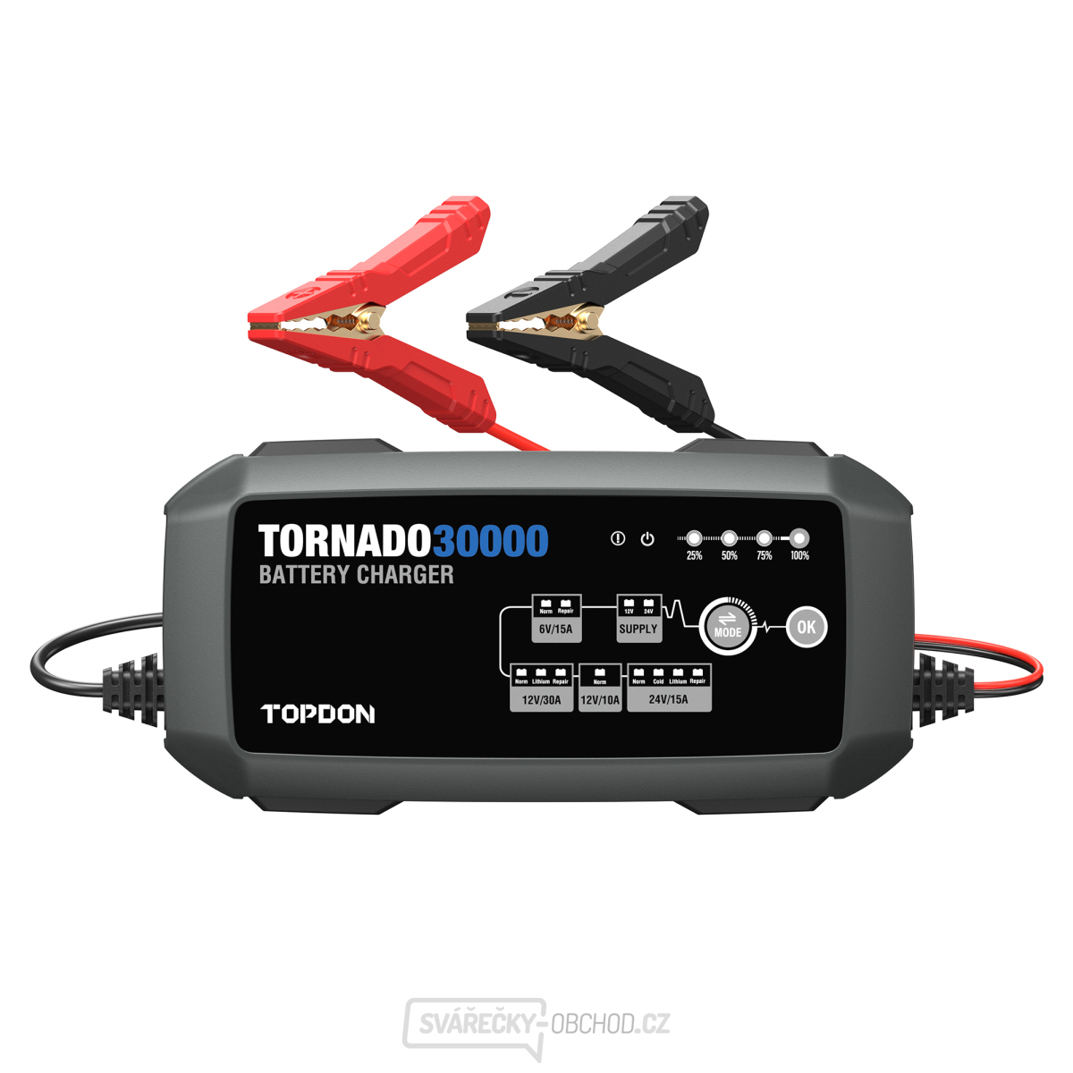 TOPDON Nabíječka autobaterie Tornado 30000