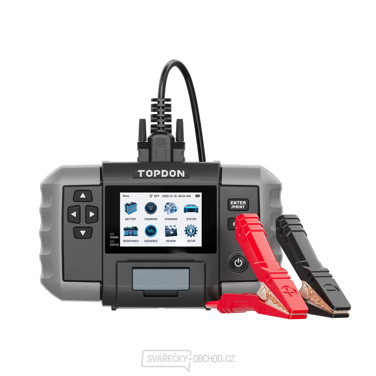 TOPDON Tester autobaterií BT600P