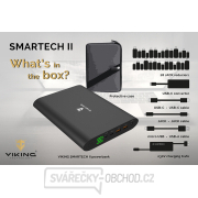 Notebook powerbank Smartech II QC3.0 40000mAh - černá náhled