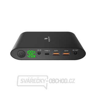 Notebook powerbank Smartech II QC3.0 40000mAh - černá gallery main image