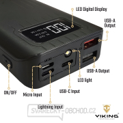 Viking go10 10000mAh - Bílá náhled