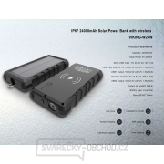 Solární powerbanka Viking W24W 24000mAh náhled