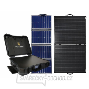 Set bateriový generátor Viking X-1000, solární panel X80 a solární panel Viking LVP200 gallery main image