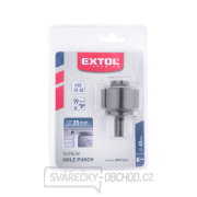 Děrovač do plechu - šroubový, O díry 35mm, CrV Náhled