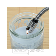 Zapalovač plazmový s tvarovatelným krkem a s USB nabíjením,, délka 26cm Náhled