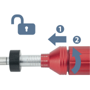 Šroubovák momentový na hroty, 1/4