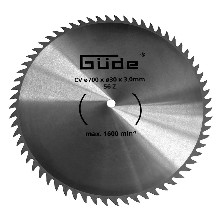 GÜDE Pilový kotouč na dřevo CV 700x30x3,0 - 56Z 1867