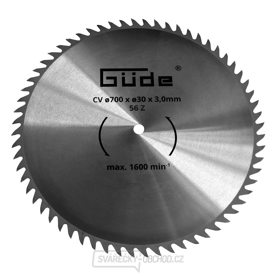 Pilový kotouč na dřevo CV 700x30x3,0 - 56Z