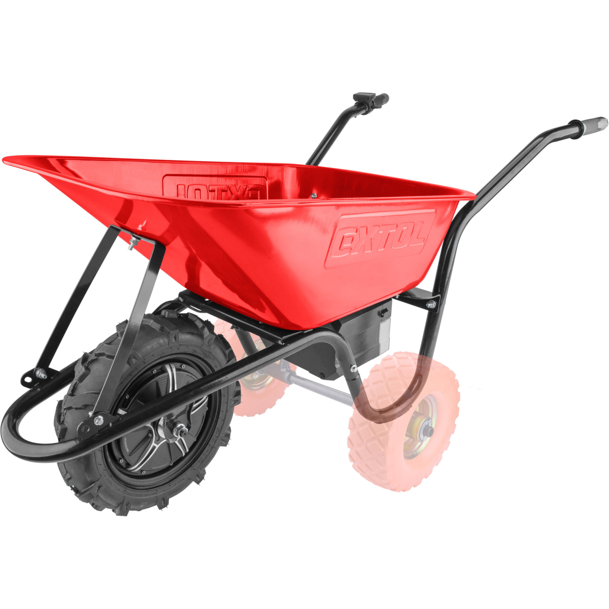 Kolečko aku SHARE20V, 150kg, 80l, bez baterie a nabíječky Náhled