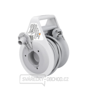 Solight prodlužovací přívod na bubnu 10m, 3 zásuvky, šedý kabel, 3x 1,0mm2 náhled