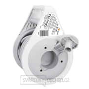 Solight prodlužovací přívod na bubnu 10m, USB A+C, 2 zásuvky, šedý kabel, 3x 1,0mm2 náhled
