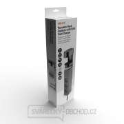 Solight 3z + USB A+C přenosné stolní zásuvky, 2m, černá, USB rychlonabíječka 20W PD náhled