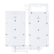 Solight přepěťová ochrana, 8z, USB A+C, 2m, bílá náhled