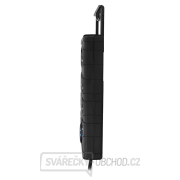 Solight přepěťová ochrana, 8z, USB A+CA, 2m, černá náhled