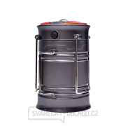 Solight LED nabíjecí kempingové svítidlo s lucernou, 200lm, šedá Náhled