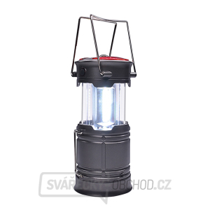 Solight LED nabíjecí kempingové svítidlo s lucernou, 200lm, šedá gallery main image