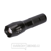 Solight LED nabíjecí svítilna, 300lm, Cree, zoom, power banka, Li-Ion gallery main image