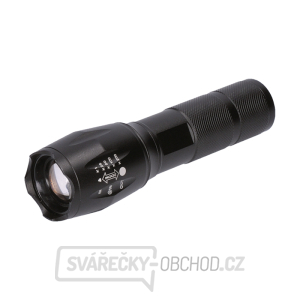 Solight LED nabíjecí svítilna, 300lm, Cree, zoom, power banka, Li-Ion gallery main image
