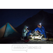 Solight LED čelová nabíjecí svítilna, 150 + 100lm, bílé a červené světlo, Li-Ion náhled