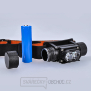 Solight LED čelová nabíjecí svítilna, 650lm, Li-Ion Náhled