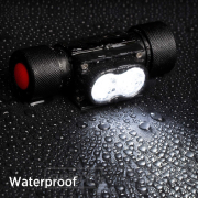 Solight LED čelová nabíjecí svítilna, 650lm, Li-Ion náhled