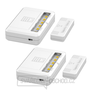 Solight LED světélka do skříní, komod a zásuvek, 40lm , 2x AAA, 2ks v balení gallery main image