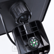 Solight LED solární osvětlení se senzorem, 11W, 1200lm, 3 CCT, Li-Ion, černá náhled